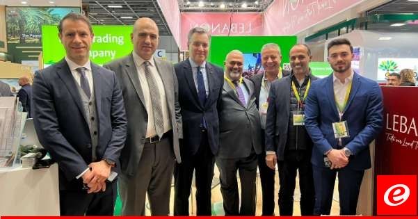 سفير لبنان في المانيا ولحود افتتحا الجناح اللبناني بمعرض "Fruit Logistica" في برلين