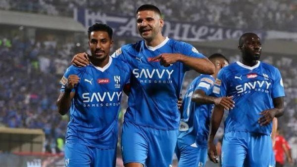 الهلال يتقدم بهدفين في الشوط الاول على النصر