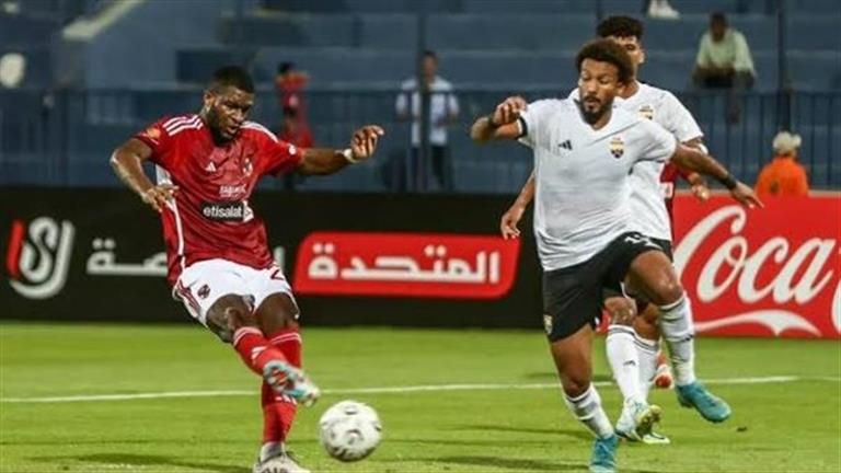 موعد مباراة الأهلي والجونة بالدوري المصري والقناة الناقلة