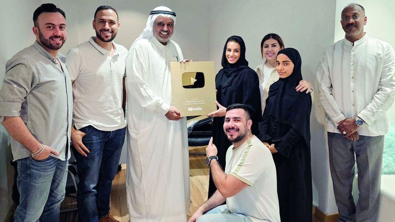 الامارات | «أوان» يواصل مسيرة النجاح.. بالدرع الذهبية من «يوتيوب» و«تيك توك»