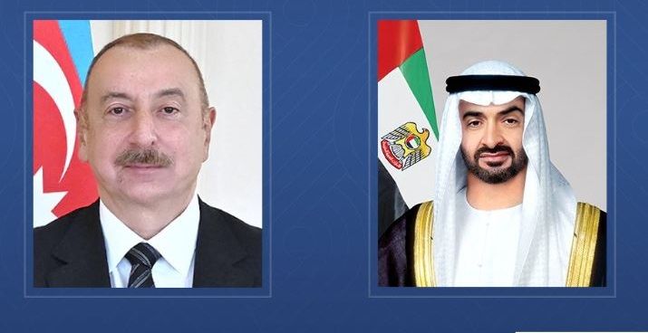 الامارات | رئيس الدولة يستقبل رئيس أذربيجان ويبحثان علاقات البلدين