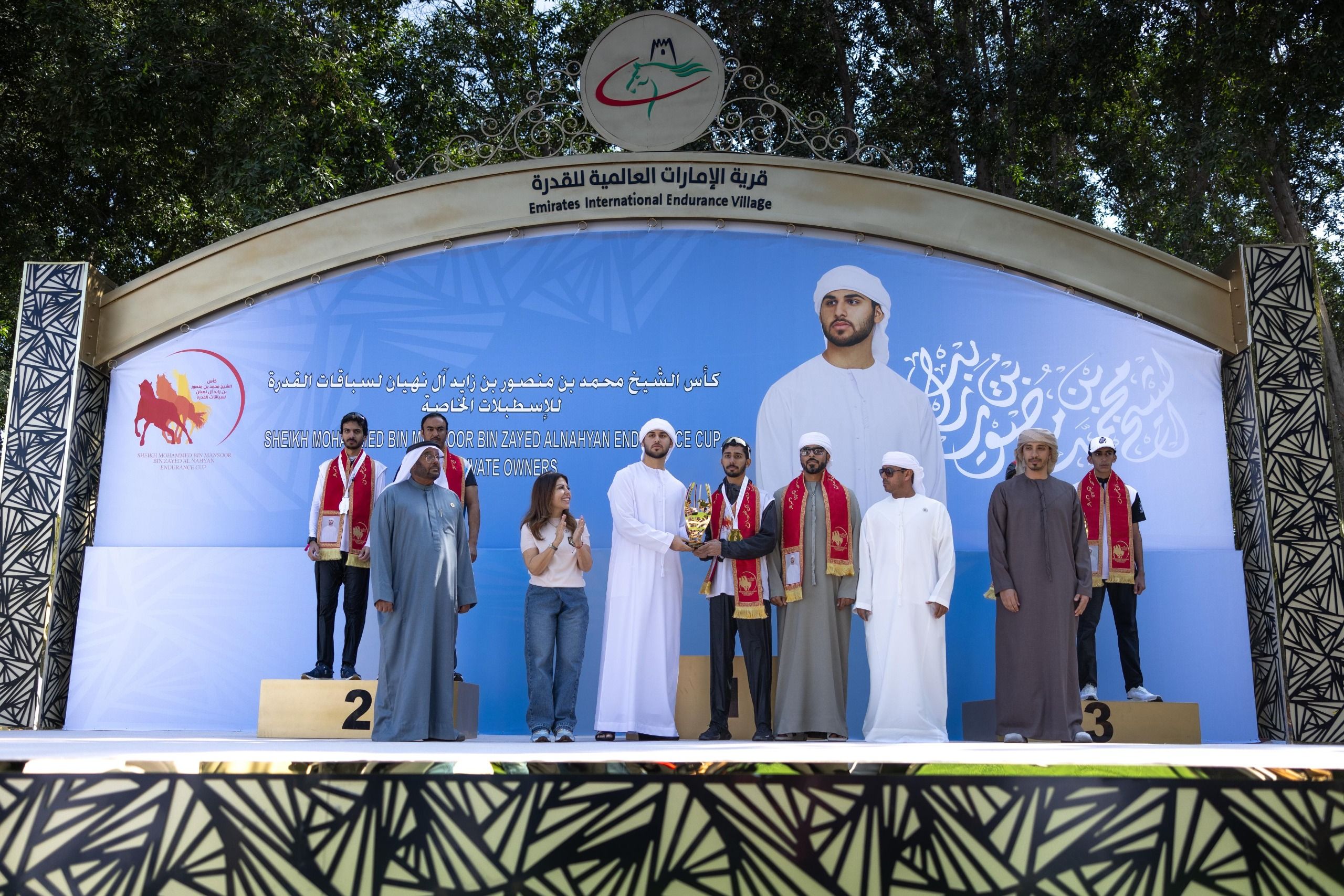 الامارات | علي عادل بطل كأس محمد بن منصور بن زايد للقدرة