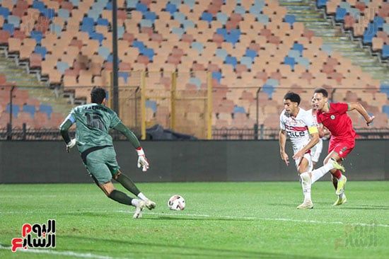 الزمالك يضغط ومودرن سبورت يحافظ على التعادل السلبى بعد 30 دقيقة