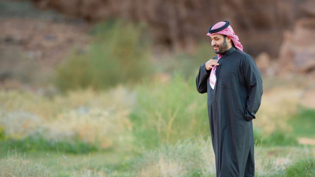 ولي العهد الأمير محمد بن سلمان في مدينة العلا.. صور