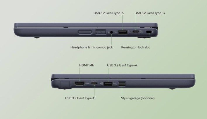 تكنولوجيا: Asus تكشف عن أجهزة Chromebook جديدة باتصال 4G وتصميم مرن ومتانة ضد الانسكاب