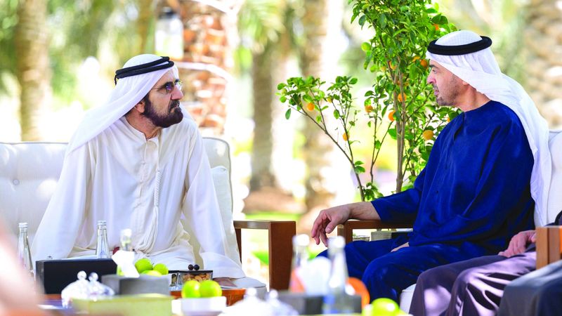 الامارات | محمد بن زايد ومحمد بن راشد يناقشان تسريع إنجاز المستهدفات الوطنية للمرحلة المقبلة