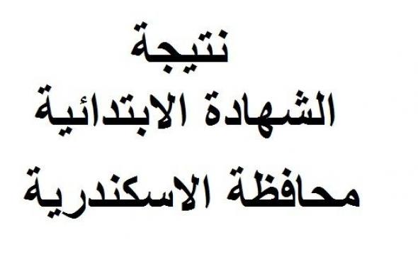 نتيجة الإبتدائية 2019 الترم الأول كافة المحافظات .. نتيجة الصف السادس الابتدائي بالإسكندرية برقم الجلوس