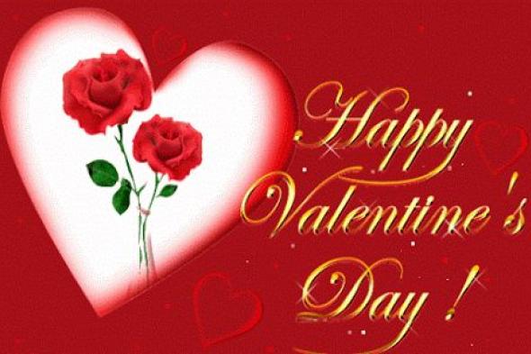 أجدد صور تهنئة عيد الحب 2019 Happy Valentine Day كروت معايدة وأغلفة فيس بوك وبطاقات تهاني بمختلف...