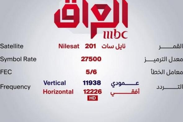 اليوم تردد قناة ام بي سي عراق MBC IRAQ ….”اضبط الان” تردد قناة ام بي سي العراق...