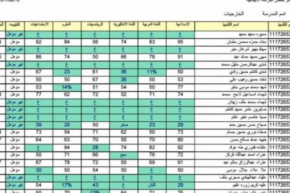 تراند اليوم : ((مبروكـ )) نتائج السادس الابتدائي التمهيدي 2019 بنين وبنات .. حمل الآن