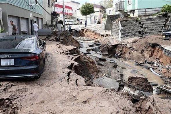 الجارديان تحصد الخسائر الأخيرة باليابان جراء الزلزال المدمر