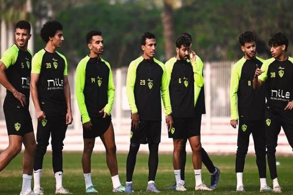 ظهور يوسف حسن وتأهيل الثنائي في مران الزمالك