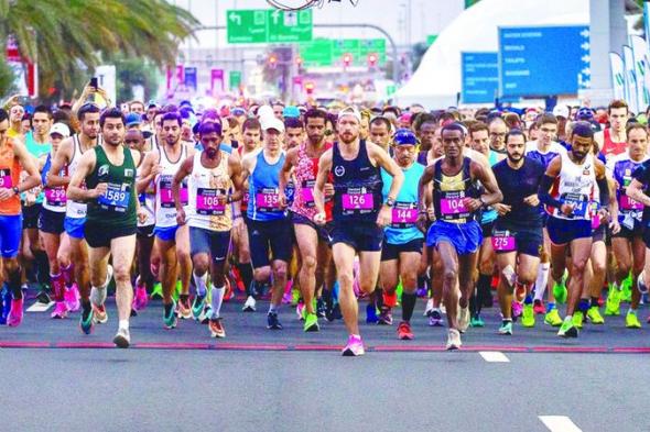 الامارات | ماراثون دبي ينطلق الأحد على المسار المفضل لعدائي العالم