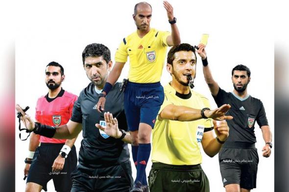 الامارات | النقبي وخلفان أكثر قضاة الملاعب إدارة لمباريات «دورينا»