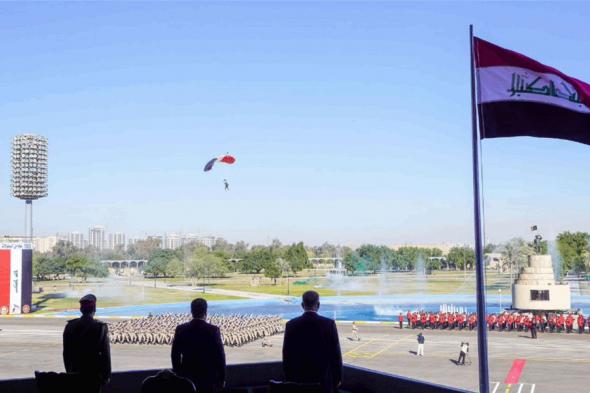 مشاهد من الاستعراض العسكري بذكرى تأسيس الجيش العراقي في بغداد