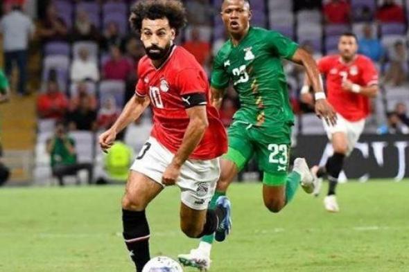 منتخب مصر يتقدم على تنزانيا بأقدام تريزيجيه في الشوط الأول