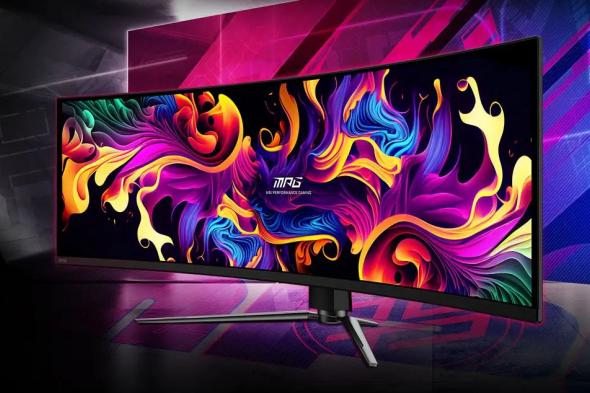 تكنولوجيا: MSI تكشف عن شاشة MSI MPG 491CQP بتقنية QD-OLED وحجم 49 إنش #CES2024