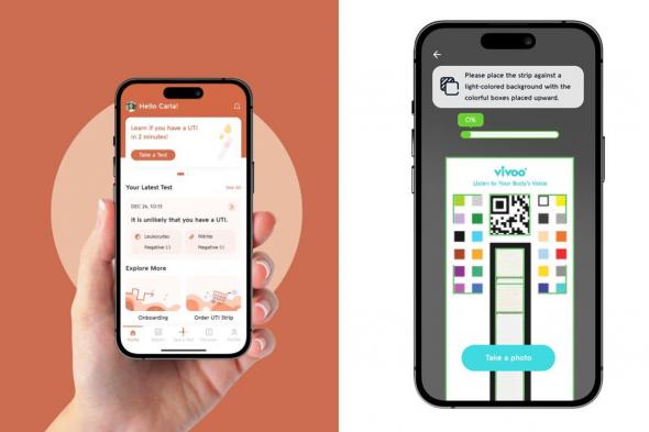 تكنولوجيا: تطبيق اختبار UTI الجديد من Vivoo يمكنه إخبارك إذا كنت مصابًا بعدوى في المسالك البولية #CES2024