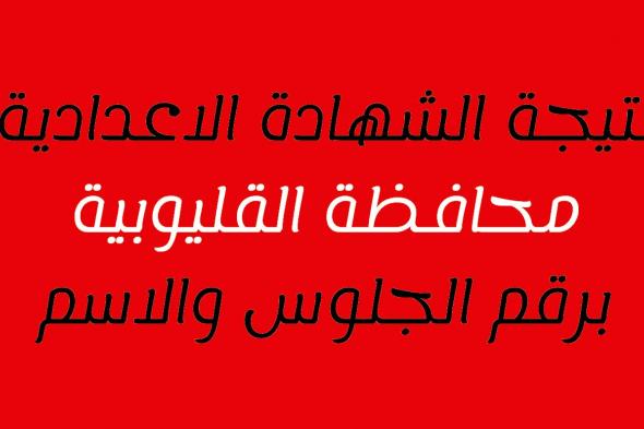 VETO ظهرت: نتيجة الشهادة الاعدادية محافظة القليوبية 2024 برقم الجلوس والاسم بوابة فيتو