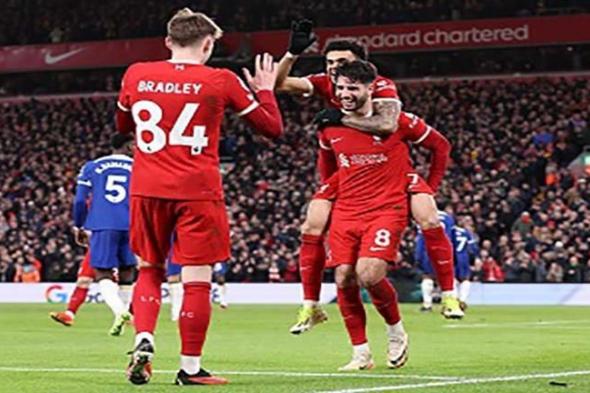 ليفربول يضرب تشيلسي برباعية في الدوري الإنجليزي