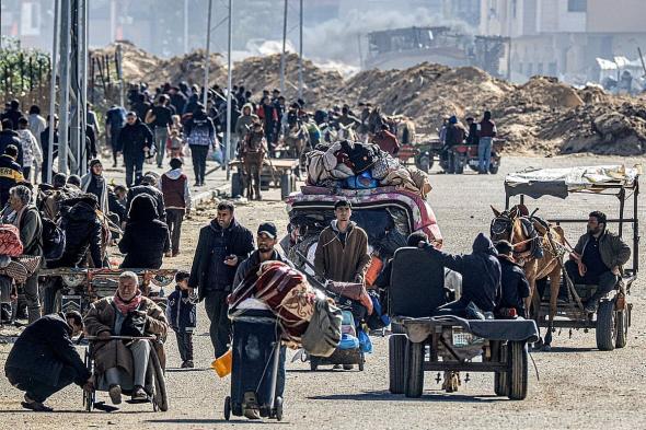 نكبة وراء الأخرى.. بالصور: نزوح فلسطيني جديد نحو رفح