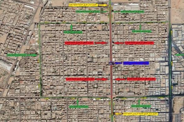 أمانة جدة: إغلاق جزئي مؤقت لطريق المدينة المنورة غدًا