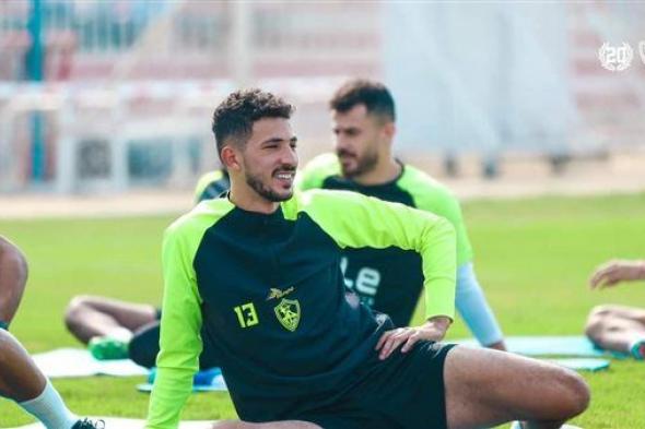 فتوح يواصل البرنامج التأهيلي على هامش مران الزمالك