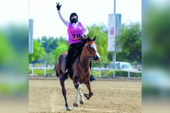 الامارات | الأرجنتينية مارتينا تظفر بكأس السيدات في مهرجان محمد بن راشد للقدرة