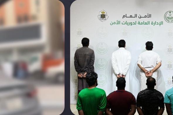 القبض على 8 مقيمين لمشاجرة جماعية بينهم في عسير