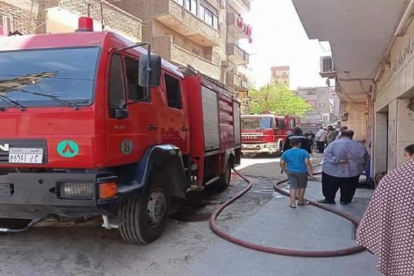 السيطرة على حريق داخل مدرسة ثانوي في العجوزة