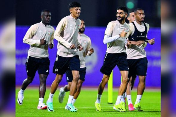 الامارات | المنتخب يتدرّب «كامل العدد» استعداداً للقاء اليمن