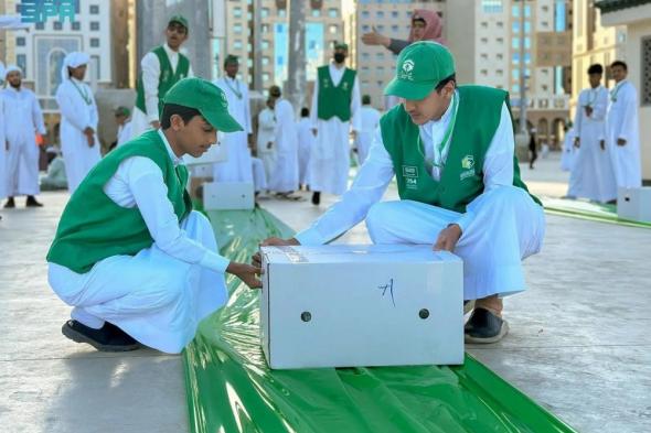 "هدية الحاج والمعتمر" بالمدينة المنورة  تواصل تقديم أكثر من ربع مليون وجبة إفطار لزوار المسجد النبوي