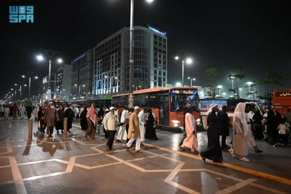 منذ بداية رمضان.. نصف مليون مستفيد من "حافلات المدينة المنورة"