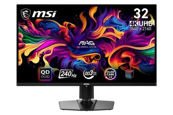 تكنولوجيا: MSI تطلق شاشة الألعاب MAG 321UPX بمعدل تحديث 240Hz