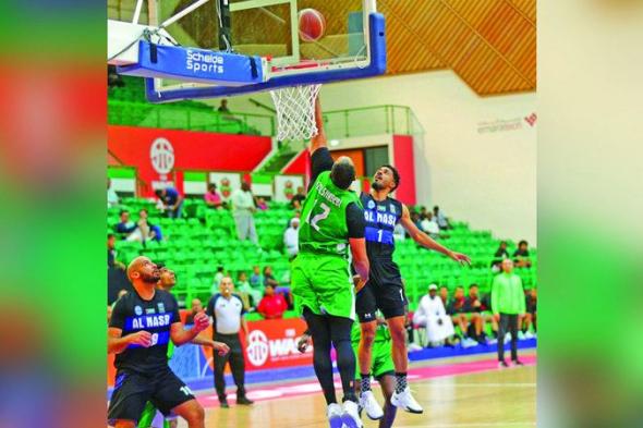 الامارات | شباب الأهلي يدشن «نهائي السلة» بفوز صعب على النصر