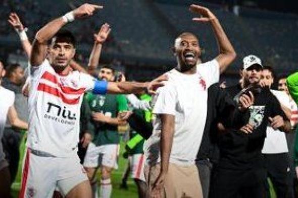 الامارات | احتفالات الزمالك بالفوز على الأهلي بقيادة شيكابالا (فيديو)