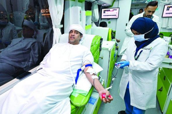 الامارات | «دمي لوطني» تجمع 692 وحدة دم من زوّار القرية العالمية