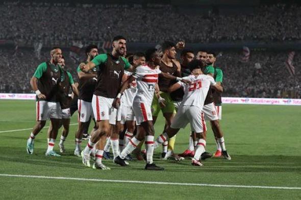 تسديدة أحمد حمدي تمنح هدف الزمالك الأول أمام نهضة بركان