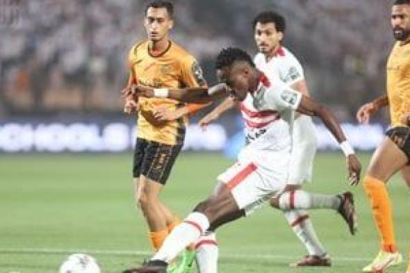 30 دقيقة.. الزمالك يتقدم على نهضة بركان بهدف أحمد حمدى