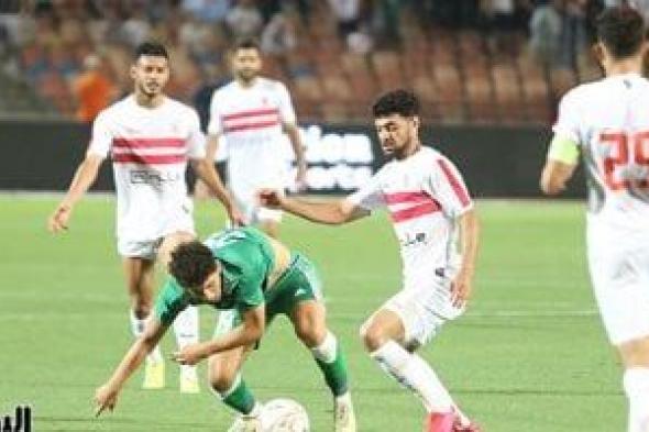 15 دقيقة سلبية بين الاتحاد السكندرى والزمالك.. وضغط أبيض منذ بداية اللقاء