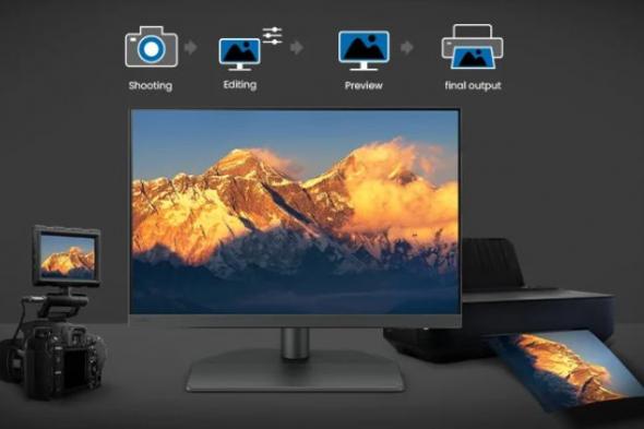تكنولوجيا: شاشة BenQ SW242Q تنطلق بأعلى دقة في الألوان لدعم المبدعين