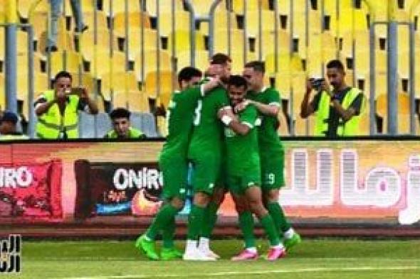 المصرى ينهى الشوط الأول متقدما على الزمالك بهدف فخر الدين.. فيديو