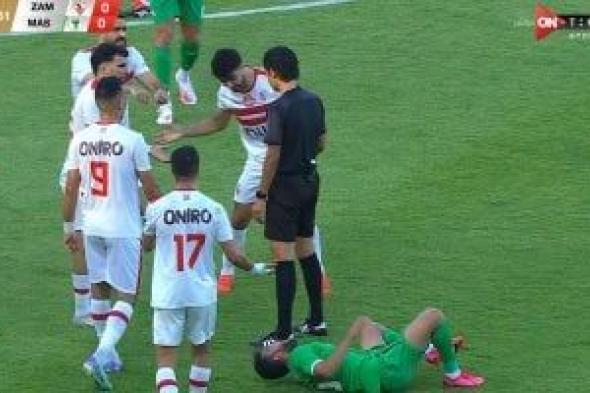 30 دقيقة.. المصري يتقدم بهدف "فخر" والزمالك يبحث عن التعادل