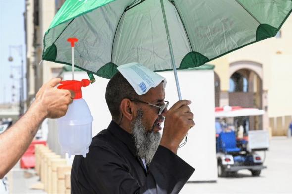 أرقام.. حصيلة اليوم الأول من مبادرة التوعية بالإجهاد الحراري بالمسجد النبوي