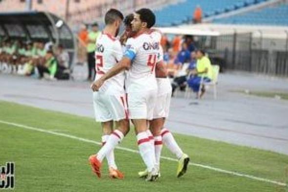 إبراهيما نداى يسجل الهدف الثالث للزمالك فى شباك سيراميكا