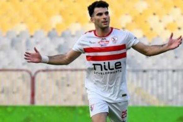 زيزو يصل إلى 100 مساهمة تهديفية مع الزمالك في الدوري