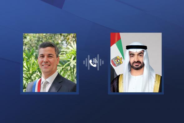 الامارات | رئيس الدولة ورئيس الباراغواي يبحثان هاتفياً علاقات التعاون بين البلدين