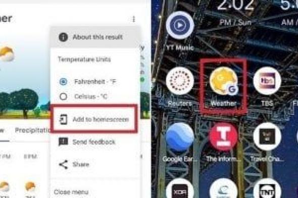 تكنولوجيا: تحديث جديد لـGoogle Weather يوفر تحسين توقعات الطقس لـ10 أيام مقبلة