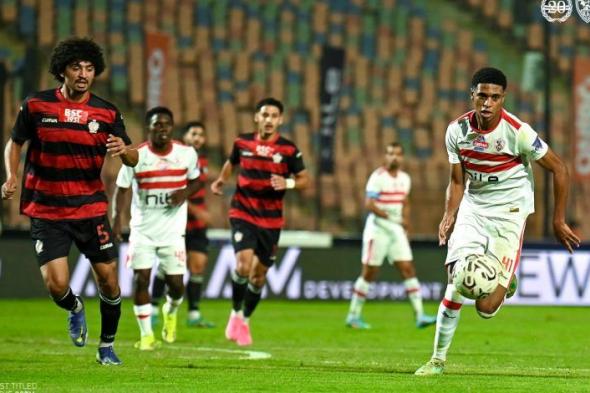 شوط أول سلبي بين الزمالك ضد بلدية المحلة في الدوري