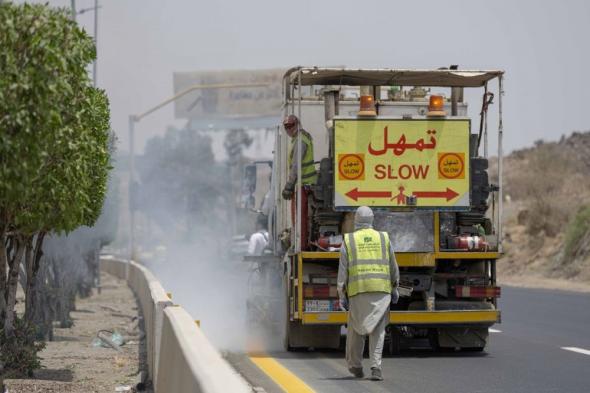 الطائف.. 30 عملًا لتعزيز سلامة مستخدمي الطرق الداخلية